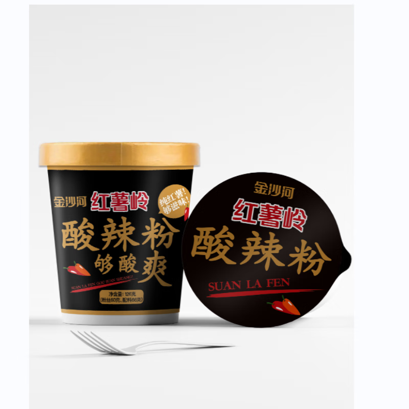 金沙河 红薯岭酸辣粉126g*6