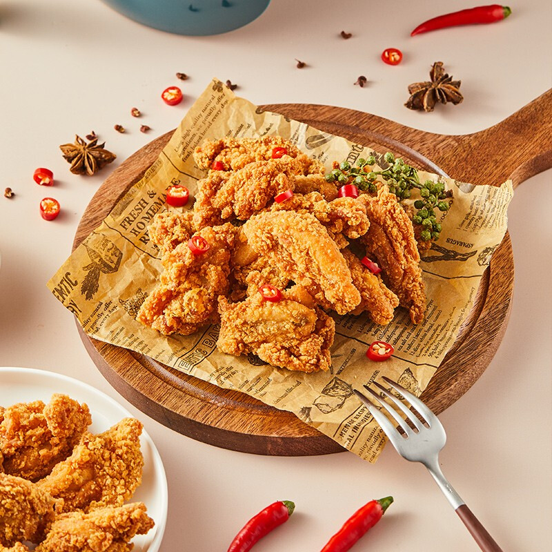 圣农脆皮炸鸡原味750g 韩式炸鸡半成品 油炸小食 生鲜 空气炸锅食材