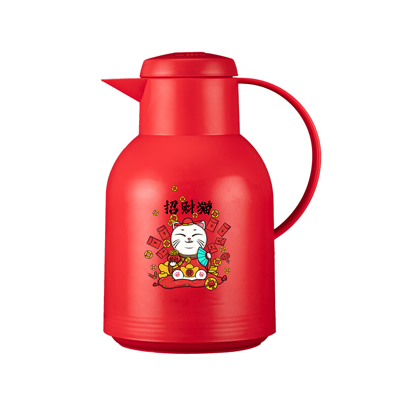 MOM促销礼品保温壶水杯套装银行保险商务礼品送客户可定制 6003 保温壶+玻璃杯套装 1000ml