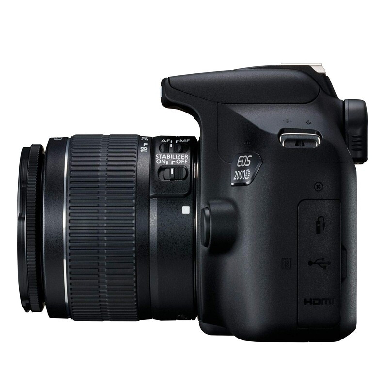 佳能canoneos2000d1855套机单反数码相机高清照相机1500d同款新款单机