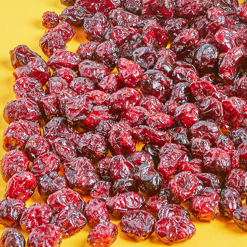 臻味智利蔓越莓干袋装罐装休闲零食果干下午茶小吃 智利蔓越莓干100g袋装