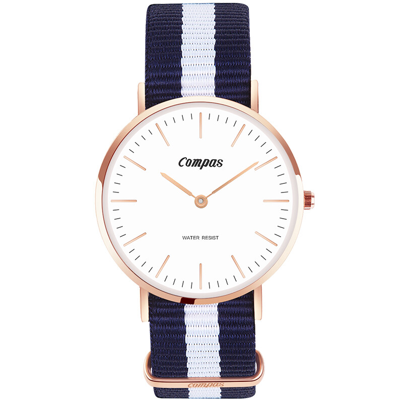 康巴丝(compas)手表 男士手表学生潮流时尚男表 石英手表简约流行款