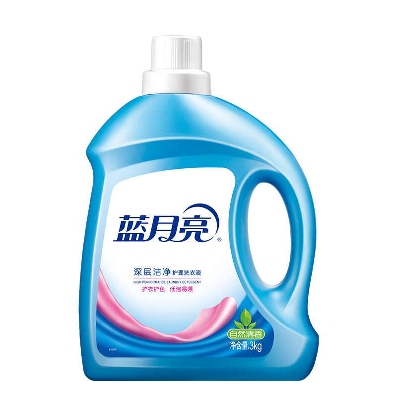 蓝月亮洗衣液 深层洁净护理 (自然清香)3kg*4瓶 企业采购 员工福利