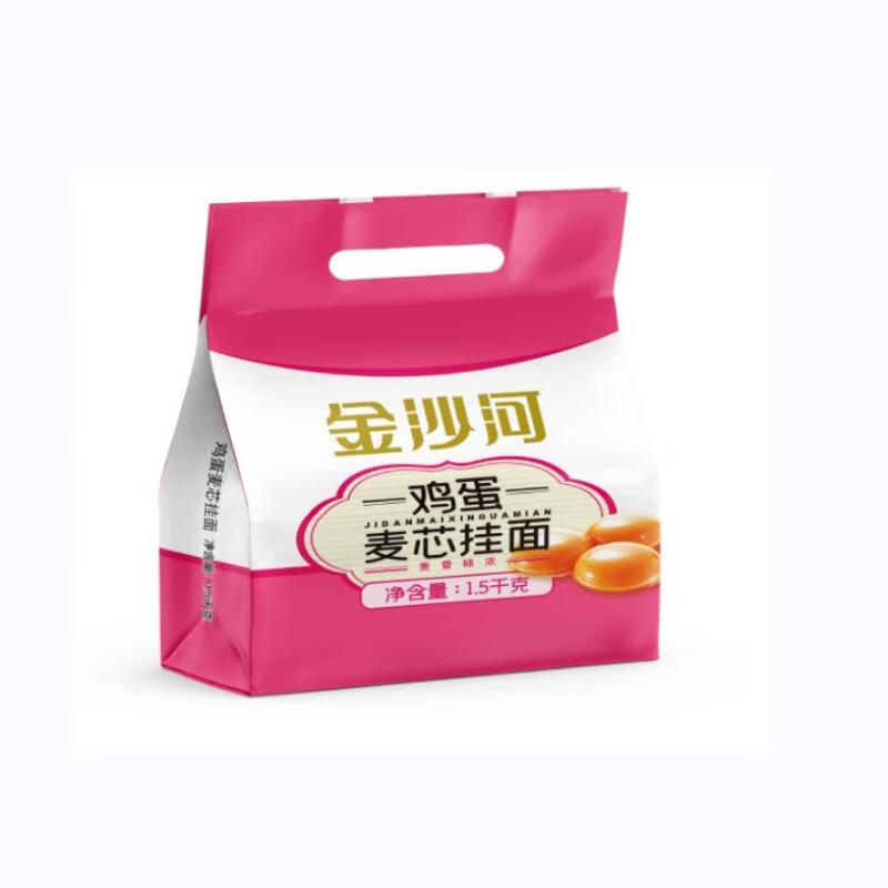 金沙河鸡蛋麦芯挂面1.5kg*1