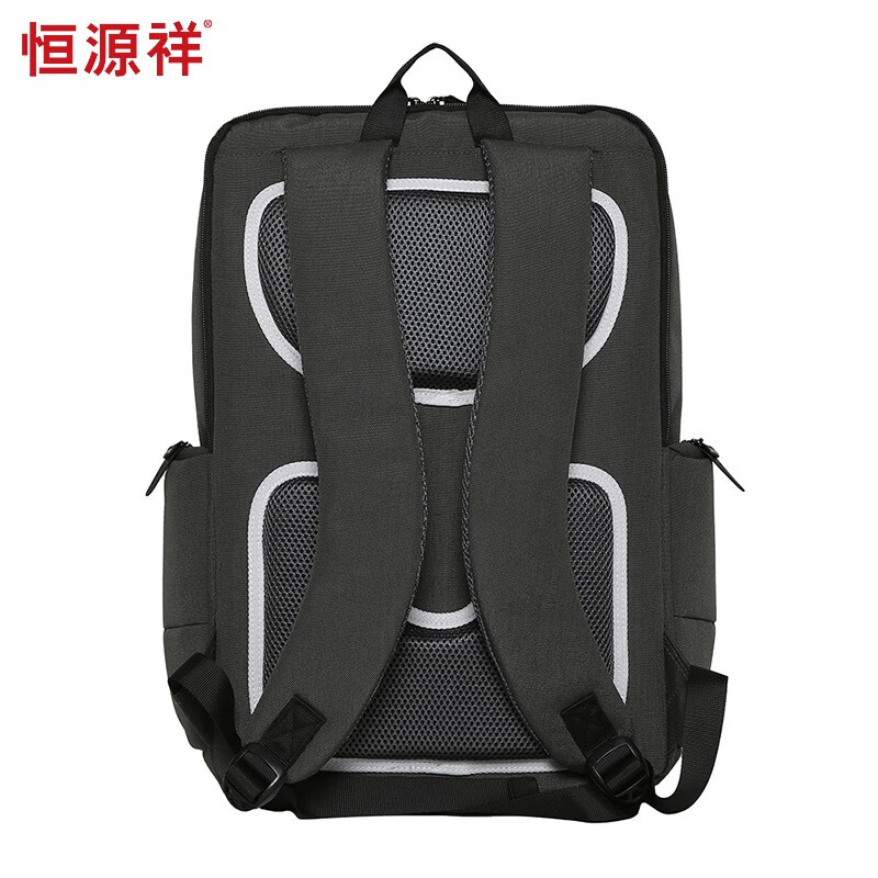 恒源祥（HYX）电脑包校园双肩包通勤背包旅行包大容量 HYX0176蓝色