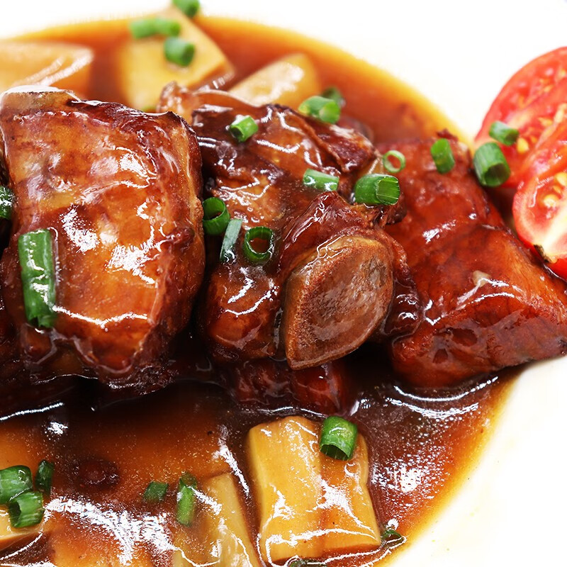 聚春园 官方洋烧排家庭装方便菜闽菜厨师猪肋排骨加热速食懒人福音菜肴 洋烧排350g