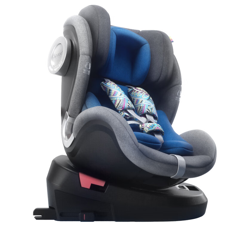 bebebus儿童安全座椅汽车0-4-6-12岁婴儿宝宝isofix接口360度旋转宇航家