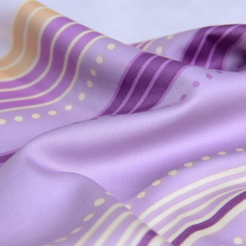 富安娜家纺六件套 60支长绒棉贡缎套件纯棉全棉床单被套 单双人高档床品 凤曦九州 1.5米床203*229cm