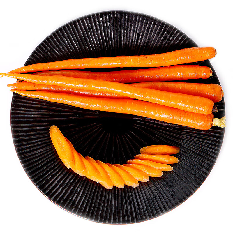 清谷田园mini胡萝卜新鲜甜脆水果胡萝卜300g*3