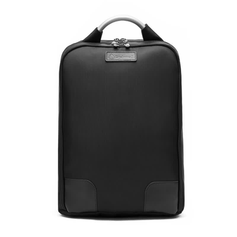 Diplomat 外交官  潮款双肩背包 DS-14039L  黑色 285×150×390mm