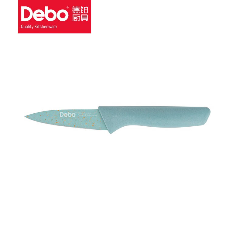 Debo德铂格里芬不锈钢水果刀套装削皮刀水果刀具剪刀三件套