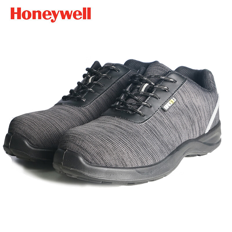 Honeywell 霍尼韦尔 劳保鞋 安全鞋SHBS00102 防砸 防静电 运动款透气防穿刺男女同款（定制款交期稍久）40码