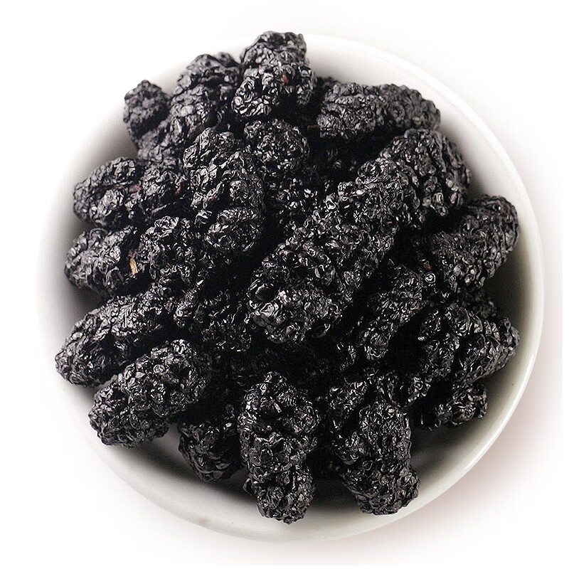 福东海 桑葚干 精选无沙黑桑椹子干 500克 (250g x2瓶)可搭玛咖黄精