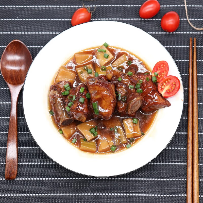 聚春园 官方洋烧排家庭装方便菜闽菜厨师猪肋排骨加热速食懒人福音菜肴 洋烧排350g