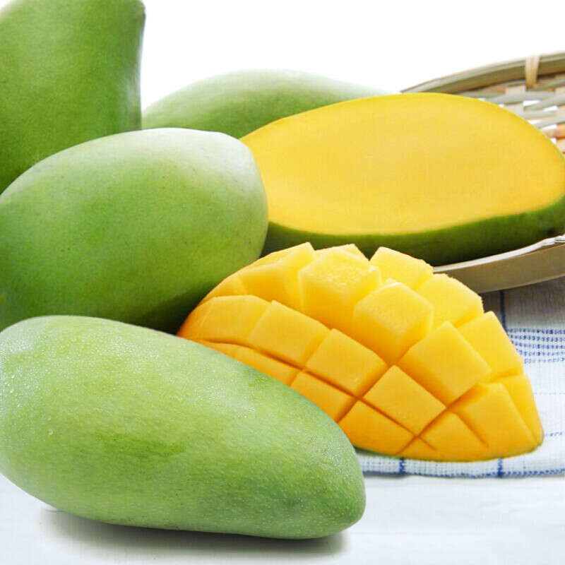 广西玉芒 青芒果 2个装 单果250g以上 新鲜水果