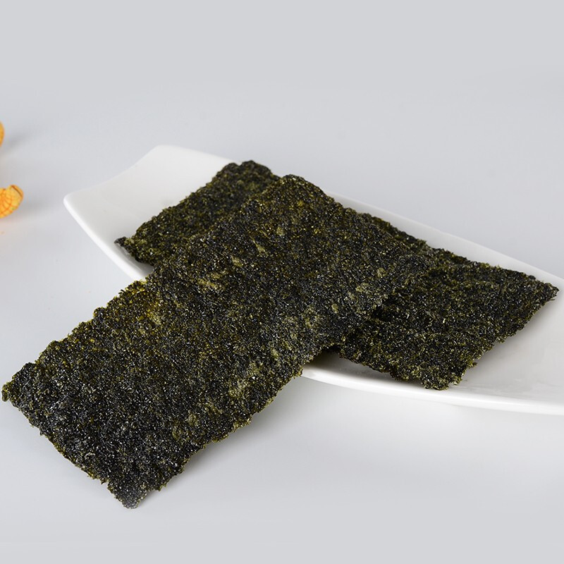 【宁德馆】第九片海苔 厚苔老板 干紫菜海苔片大片独立包装 网红儿童