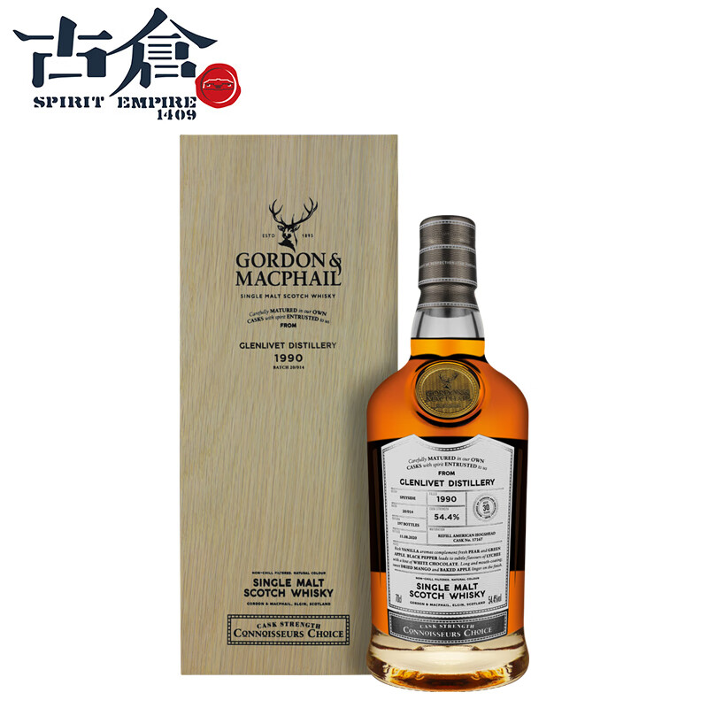 麦克菲尔（Macphail）GM CC 格兰威特1990 54.4° #17167