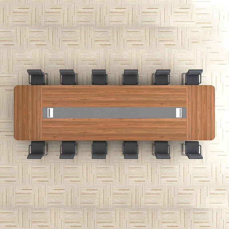 臻远ZY-HYZ-Z02现代简约会议桌板式桌3500*1500*750