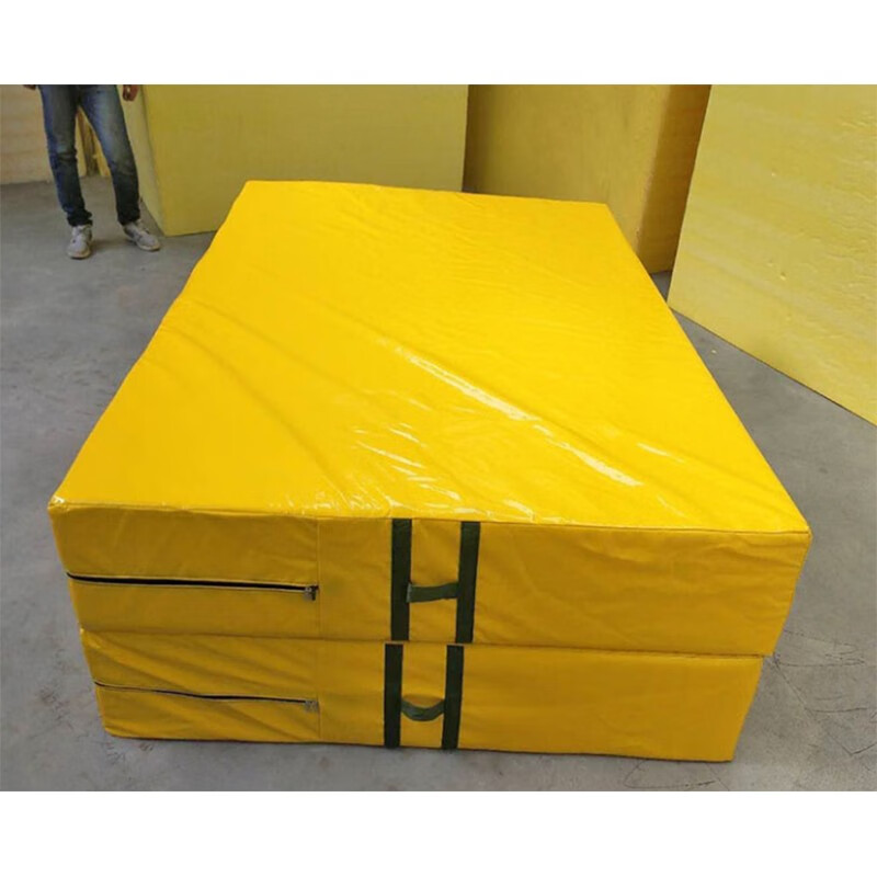 Shengyang体操垫 空翻垫仰卧起坐垫跳高防摔加厚武术跳马训练垫 高密度海绵牛津面料直板30厘米2*3m 35密度