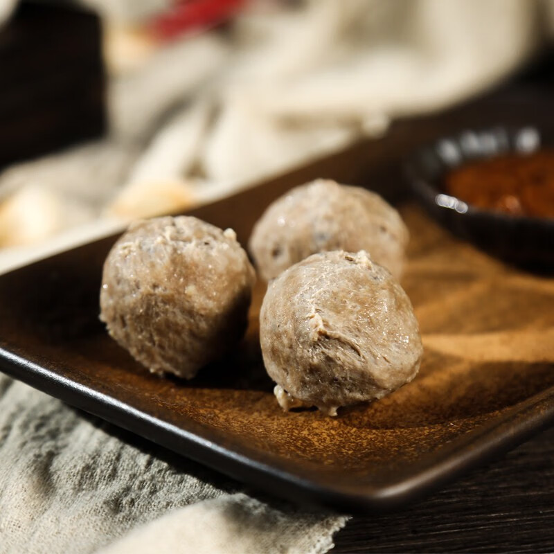 海欣 潮汕牛肉丸牛筋丸火锅食材牛肉丸潮汕手打火锅丸子火锅丸料 生鲜