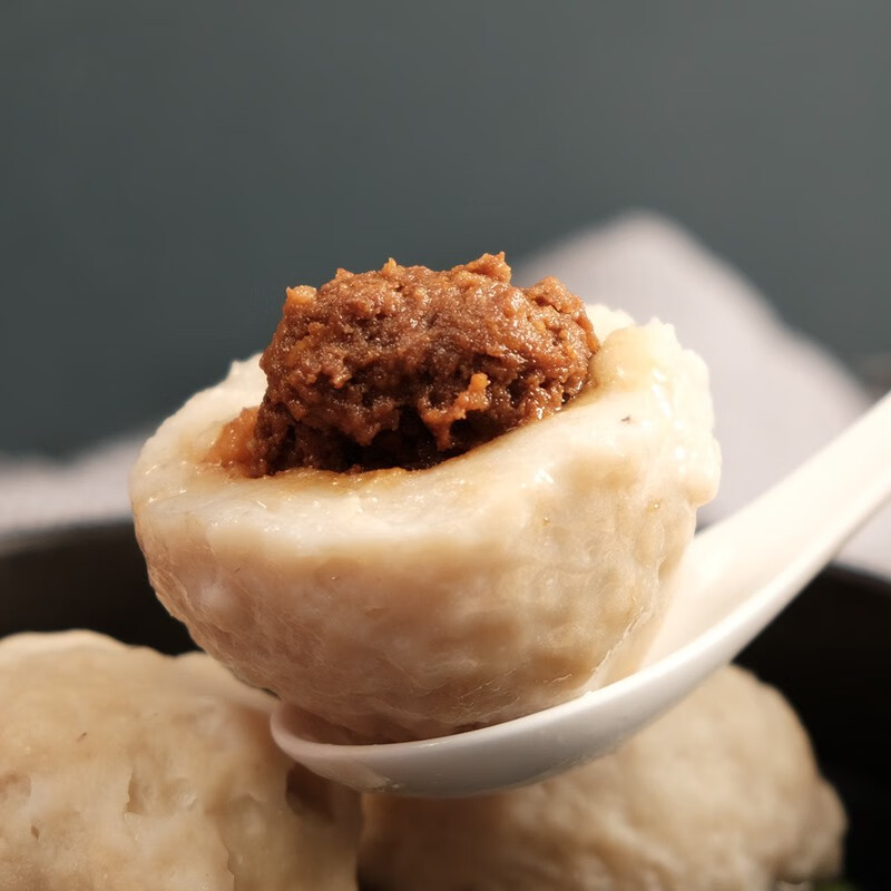 聚春园正宗福州手工大鱼丸特级国产包心鳗鱼丸子火锅食材关东煮火锅丸料 手工大鱼丸300g（3包）