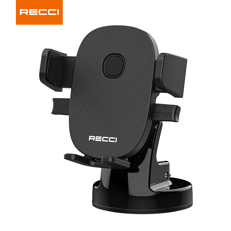 RECCI锐思RHO-C29小巧自动锁设计一键式夹紧设计单手操作方便简单 车载手机支架