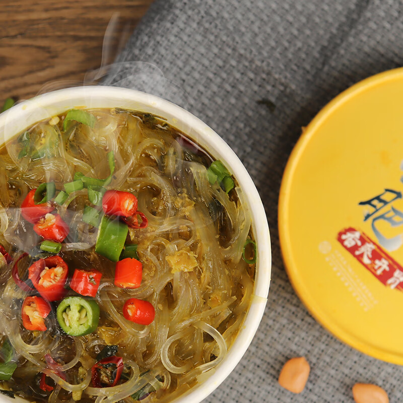 聚春园官方金汤肥牛粉桶装网红免煮方便速食粉丝非油炸即食米线土豆粉 金汤肥牛粉*6