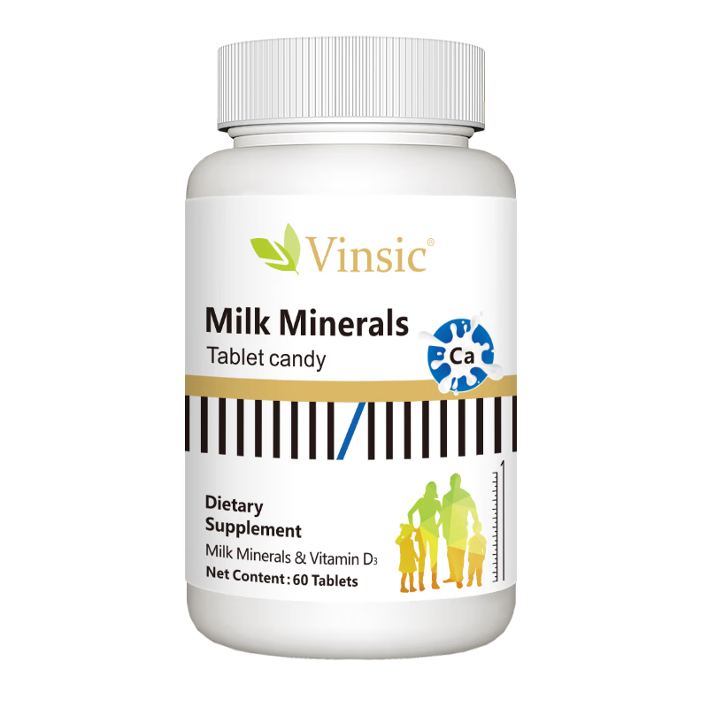 Vinsic  美国文斯可片赖氨酸乳钙片儿童学生青少年产品