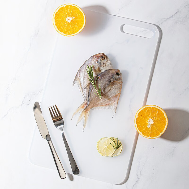 茶花（CHAHUA） 茶花塑料砧板4件套长方形加厚宝宝辅食菜板家用厨房切水果菜板 024006