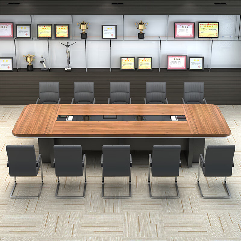 臻远ZY-HYZ-Z02现代简约会议桌板式桌3500*1500*750