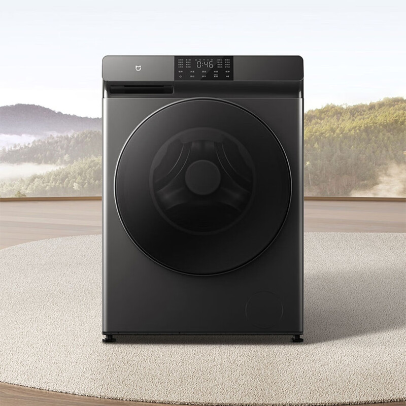 小米小米洗衣机滚筒12公斤家用大容量全自动除菌变频12KG洗烘干一体机 灰色  外观微瑕 联系客服 595*640*850