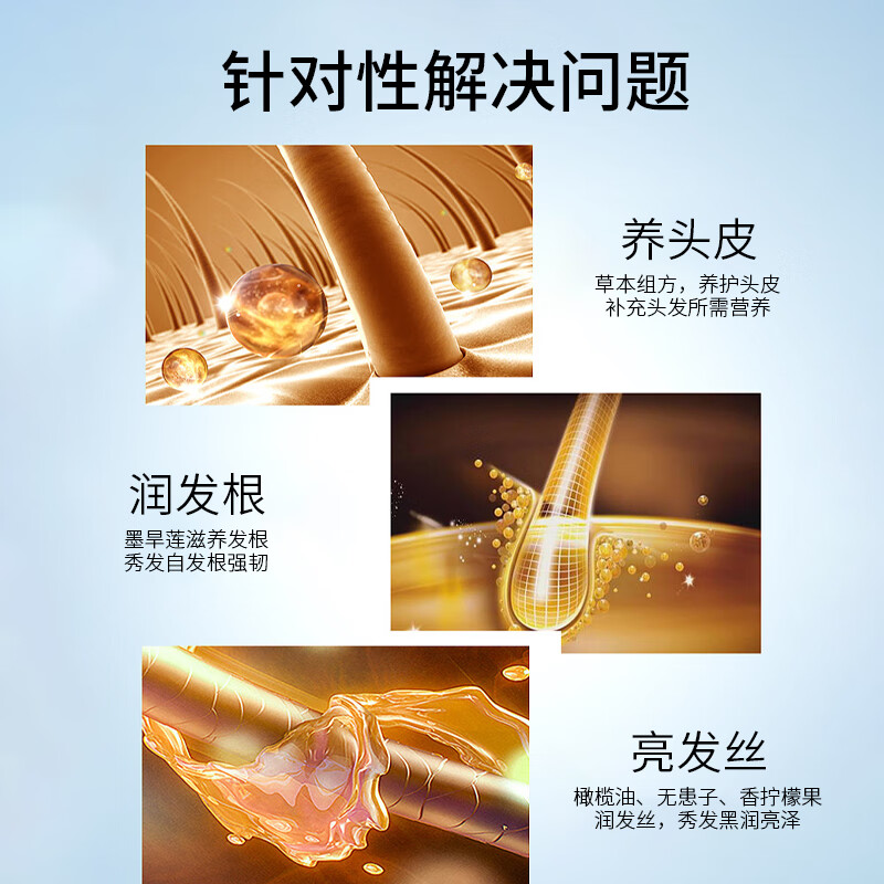 100年润发护发素露润发乳液氨基酸滋润防干枯毛躁发膜百年润发精华素400ML