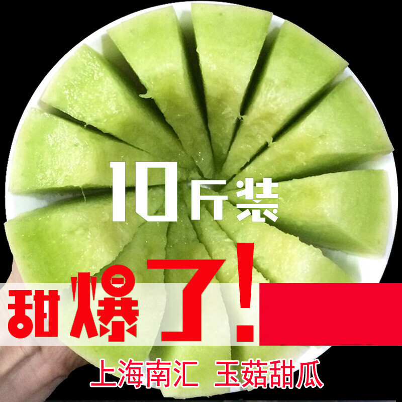 源外园南汇玉菇甜瓜新鲜水果非绿宝网纹哈密瓜现货瓜果