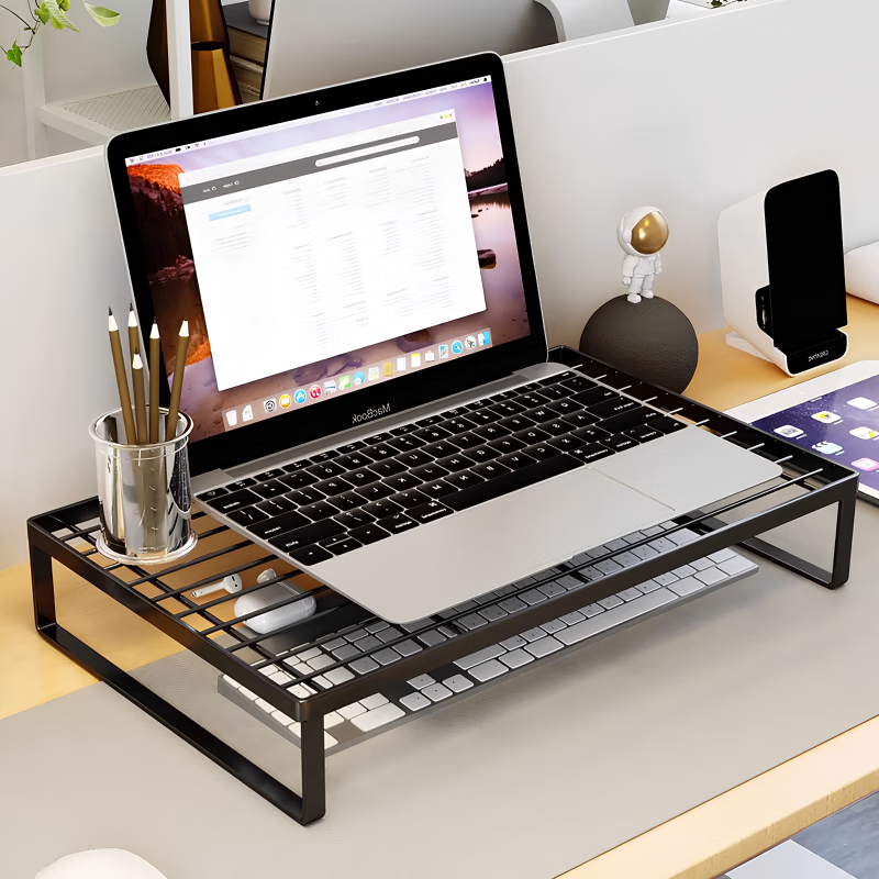 王星和月笔记本电脑支架散热底座显示器增高架子屏幕桌面收纳置物架烧烤架