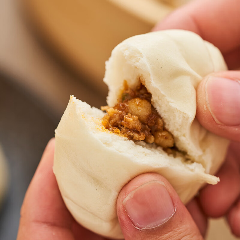 聚春园官方小笼包鲜肉包子酱肉早餐速冻包子半成品小笼包速冻面点包子 小笼包360g*5袋【共60只】