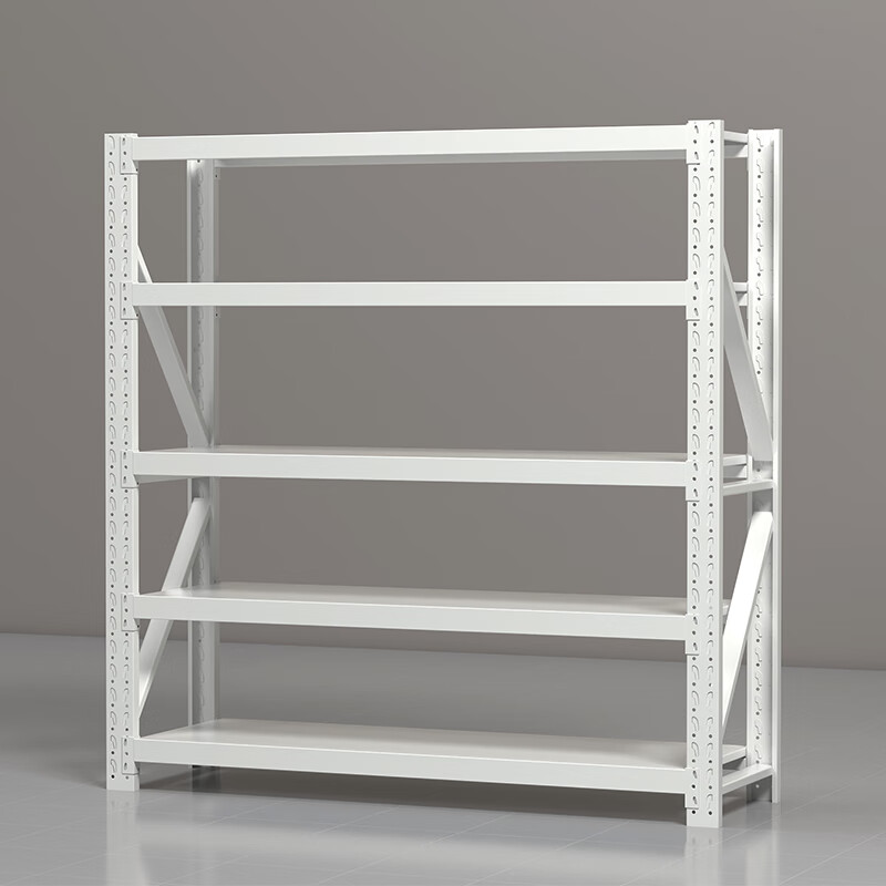 臻远ZYJJ-HJ-053仓储重型货架灰白色五层主架1500*500*2000mm/300kg