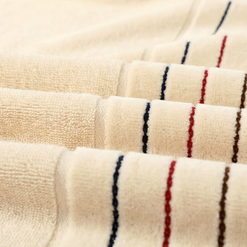 金号 毛巾家纺 A类纯棉加厚大浴巾 素色提缎浴巾 棕色 368g 140*72cm