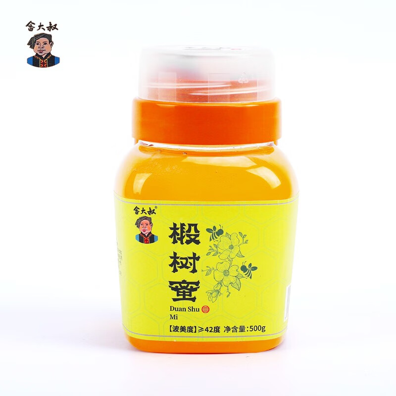 畲大叔端午节蜂蜜百花蜜椴树蜜纯蜂蜜无添加成熟蜜500g罐装 椴树蜜500g