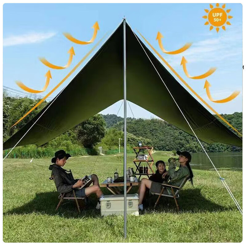 艾逸瑶选艾自由天幕黑胶款3*5mHW-22998