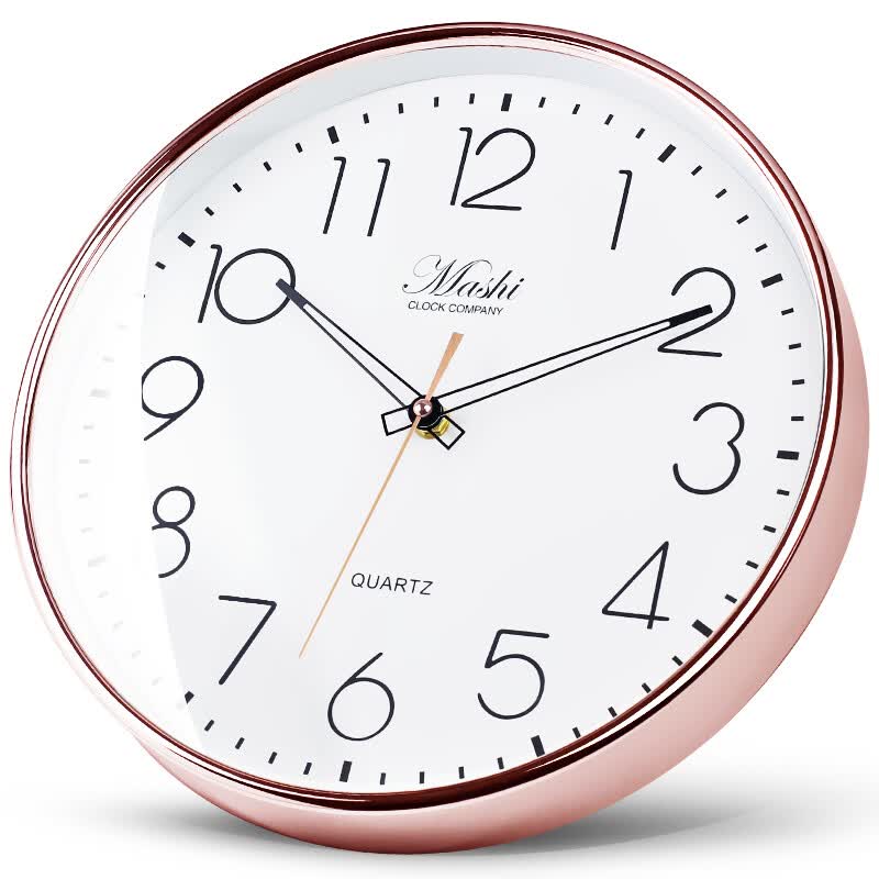 码仕 挂钟钟表静音创意时尚客厅个性北欧简约欧式卧室现代家居石英钟