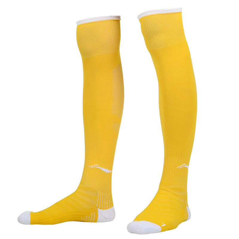李宁li-ning 男女成人儿童足球袜针织透气长筒过膝袜训练比赛足球袜子