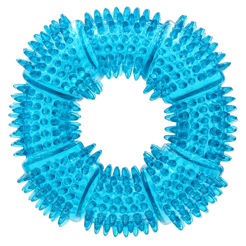 喜帅 宠物玩具 发声变径刺环 狗狗玩具 泰迪金毛磨牙训练互动玩具