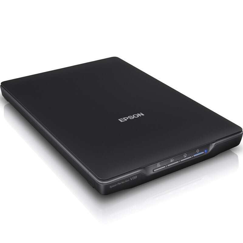 爱普生(epson) v370照片扫描仪便携式扫描仪文件扫描平板式a4商务彩色