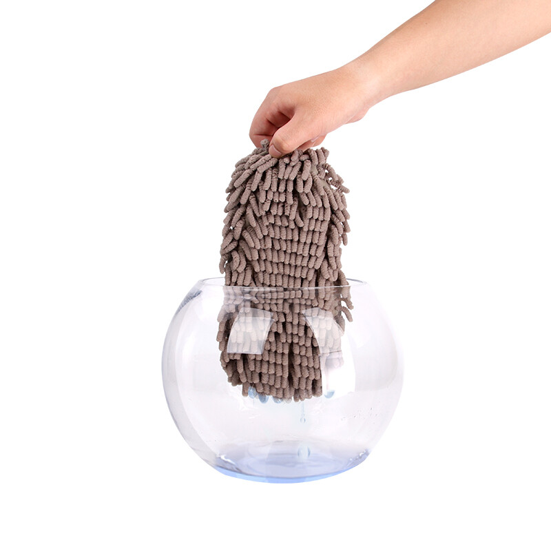 比思达（BIBEST）四季款擦地拖鞋懒人拖鞋雪尼尔可拆洗拖地擦地拖鞋 均码 蓝色