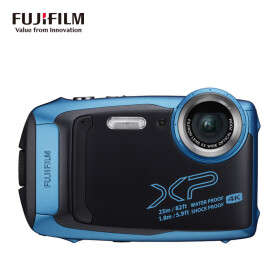富士（FUJIFILM）XP140 运动相机 防水防尘防震防冻 5倍光学变焦 WIFI 光学防抖 蓝牙 天空蓝