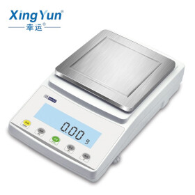 Xing Yun常州幸运JA3000C实验室大量程电子称天平百分之一0.01g称3kg 定制 JA5000C（5000g/0.01g）