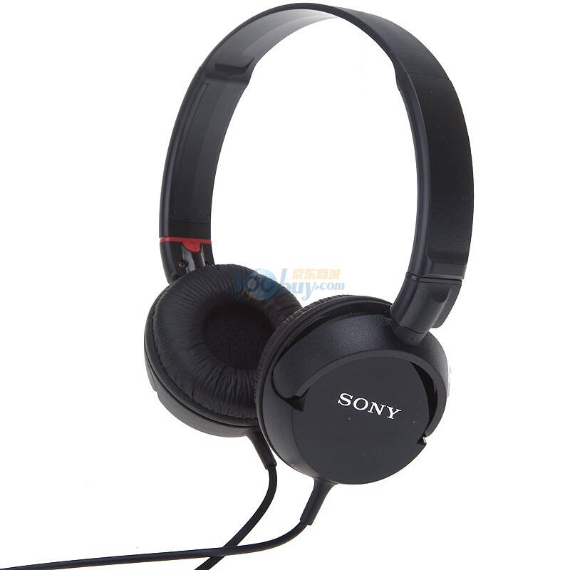 索尼(sony)耳机 mdr-zx100 简约不简单的时尚耳机 黑色 自营