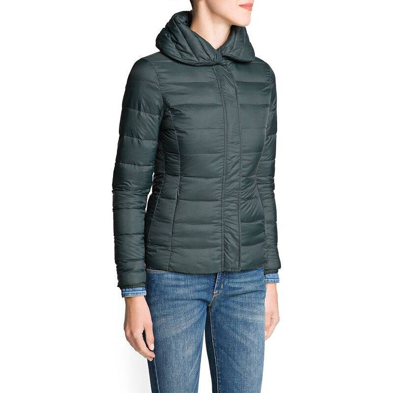 mango2013|可折叠羽绒服|13035509 绿色 xl