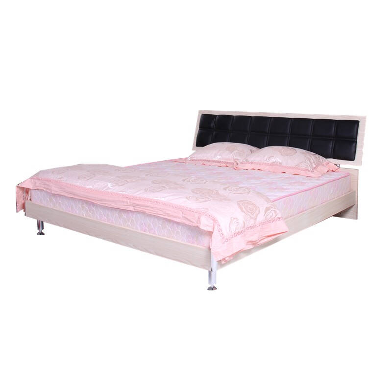 适恩(shien)板式床 简约现代板式床双人床1.2米床 1.5米床 1.