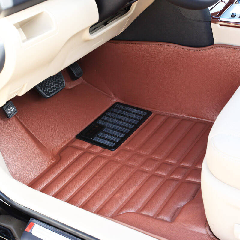 欧铂全包围汽车脚垫 全覆盖防水进口皮革专车定制 福特新福克斯 时尚